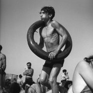 Boy in Inner Tube, Coney Island, NYC, 1938