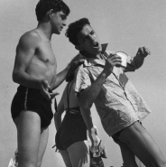 Boys playing, Coney Island, NYC, 1938