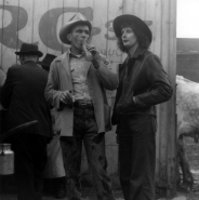 Couple at Horse Auction, NYC, 1947